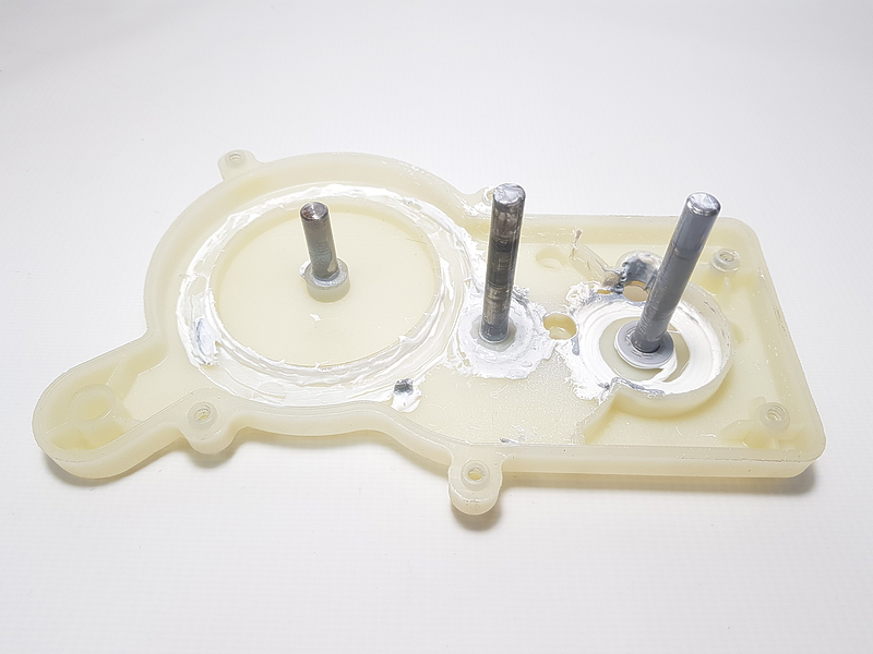 Нижняя часть корпуса редуктора Philips HR 2742