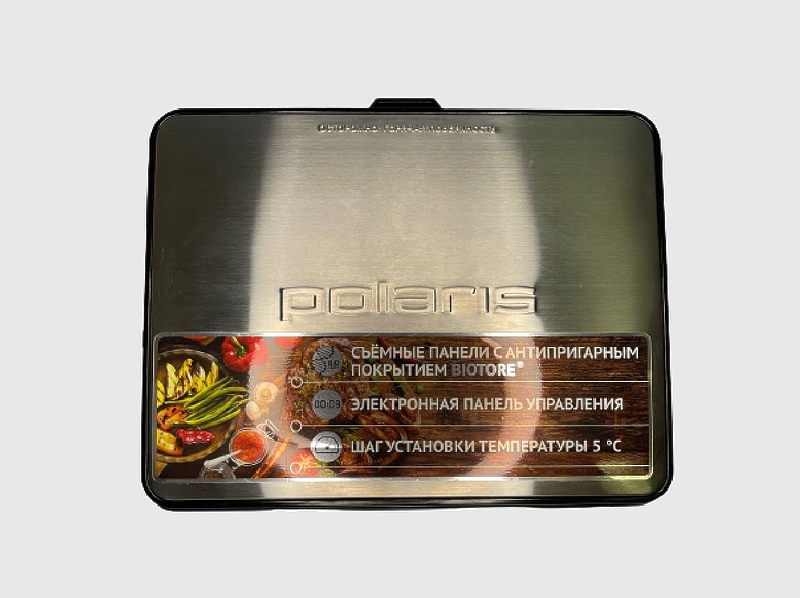 Корпус верхней крышки для гриля Polaris PGP 1102D 2,5см