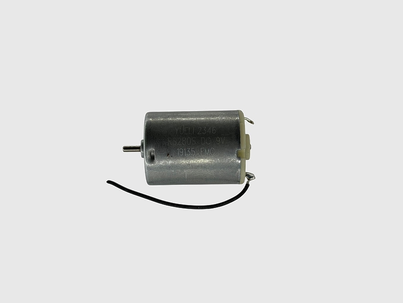 Двигатель (мотор) YUELI 2419 RS280S DC 9V  для фена-щетки Rowenta CF9527F0