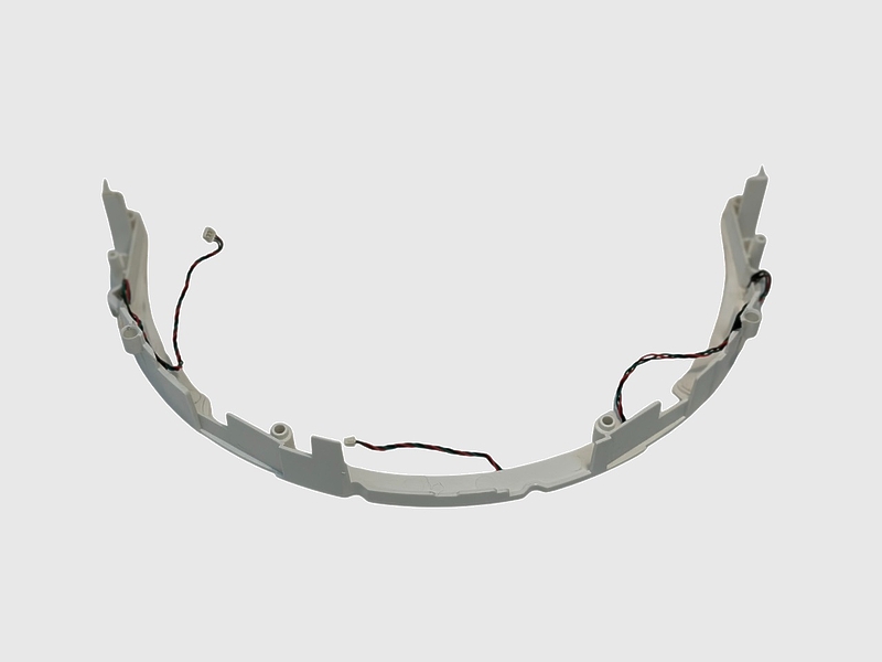 Часть корпуса бампера с датчиками бокового препятствия для робота-пылесоса Polaris PVCR 3900 IQ Home Panorama Aqua