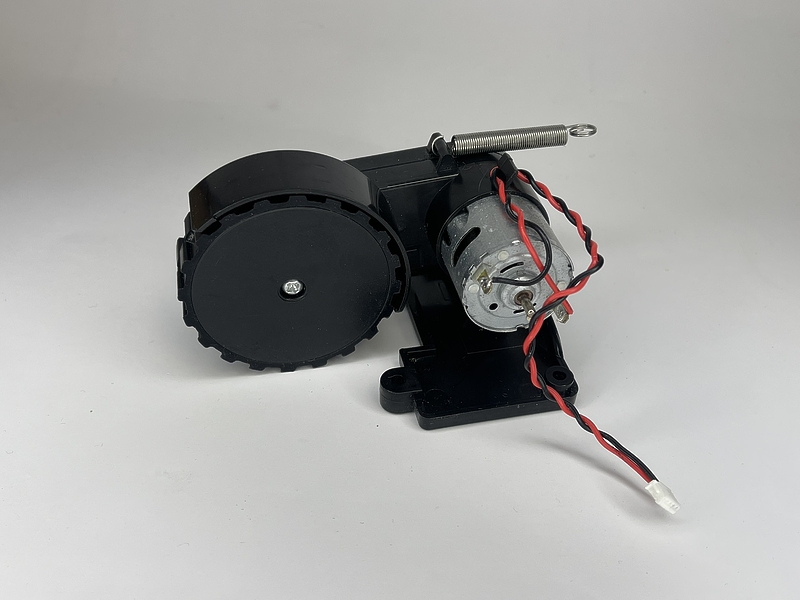 Колесо с двигателем (мотором) левое для робота-пылесоса Redmond RV-R280