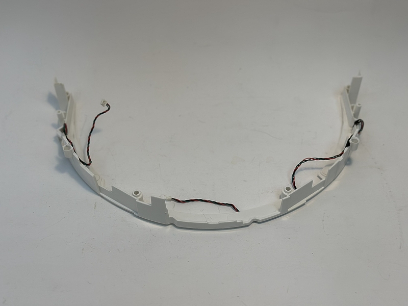 Часть корпуса бампера с датчиками бокового препятствия для робота-пылесоса Polaris PVCR 3900 IQ Home Panorama Aqua