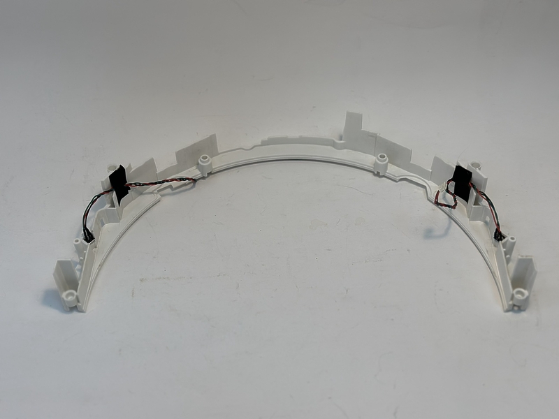 Часть корпуса бампера с датчиками бокового препятствия для робота-пылесоса Polaris PVCR 3900 IQ Home Panorama Aqua