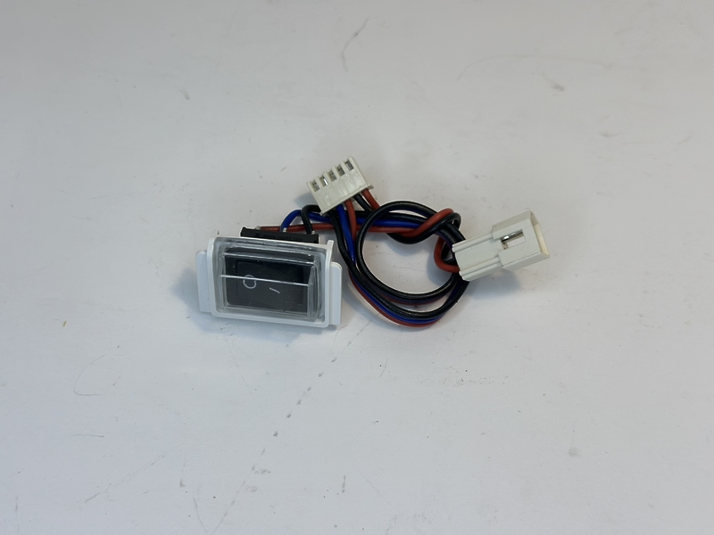 Кнопка включения с разъемом питания для робота-пылесоса Polaris PVCR 6001 Wi-Fi IQ Home