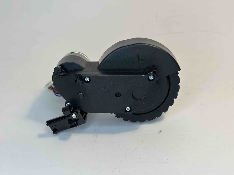 Колесо с двигателем (мотором) левое для робота-пылесоса Polaris PVCR 6001 Wi-Fi IQ Home