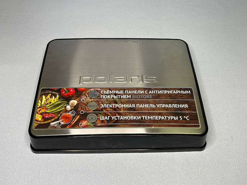 Корпус верхней крышки для гриля Polaris PGP 1102D 2,5см