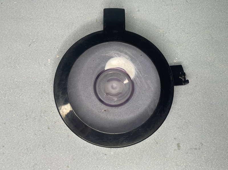 Крышка малой чаши для кухонного комбайна Braun FP 3010, FP 3020 (черная)