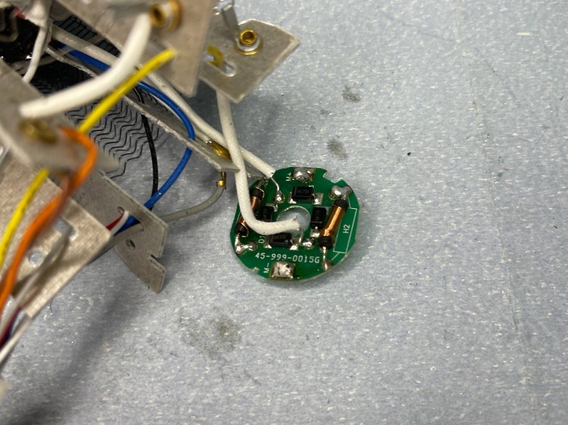 Нагревательный элемент с переключателями для фена Rowenta CV7730D0