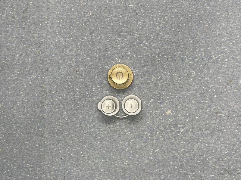 Комплект пластиковых кнопок для плойки Rowenta CF3345F0