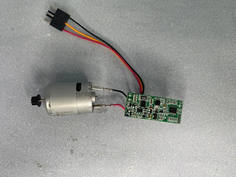 Двигатель (мотор) JBSD380PM22108C с платой питания CORJ5-1078B1_v1.6 для пылесоса Philips FC6802