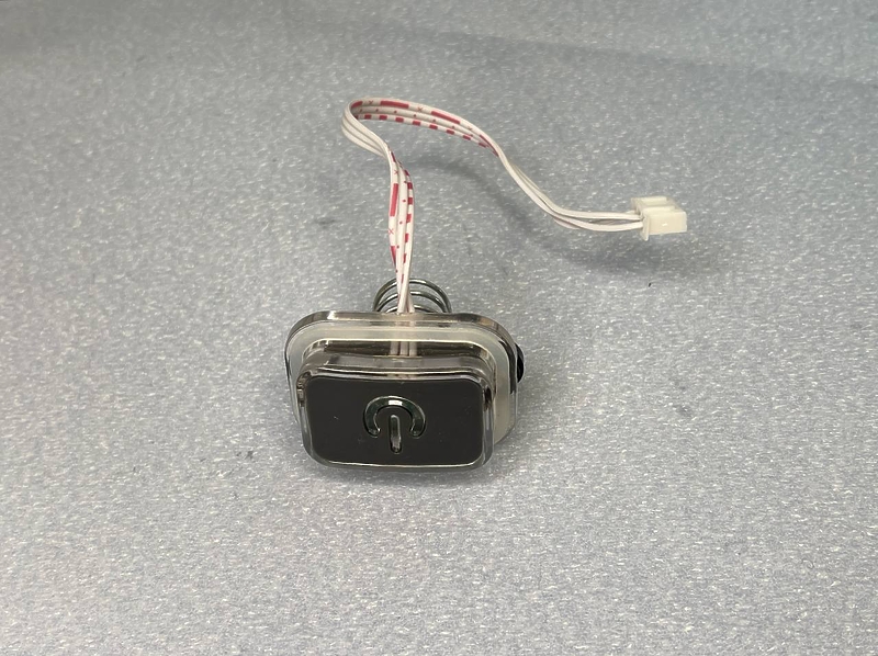 Пластиковая кнопка включения для парогенератора KitFort KT-1006