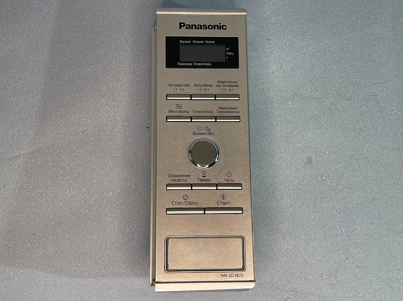 Панель управления для СВЧ микроволновой печи Panasonic NN-SD382S