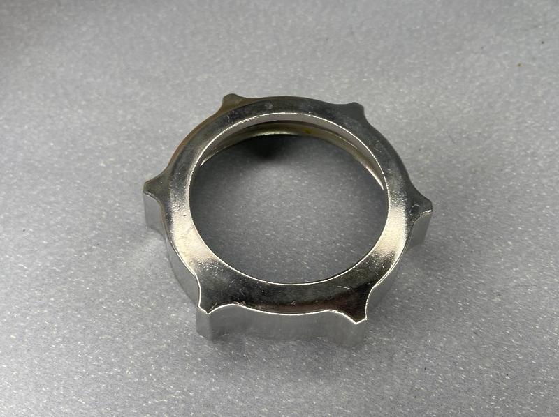 Гайка на корпус шнека для мясорубки Scarlett SC-MG45S60